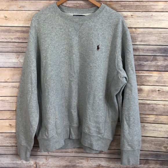 Polo Ralph Lauren Other - Polo Ralph Lauren Grey Crew Neck Sweatshirt XL B0